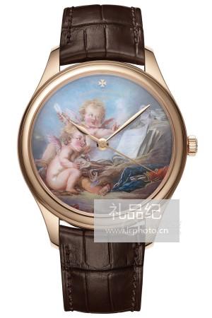 江诗丹顿阁楼工匠系列2400C/000R-B572腕表(“音乐寓言” 微绘珐琅腕表)
