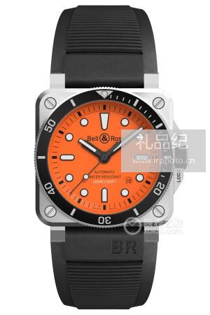 柏莱士INSTRUMENTS系列BR0392-D-O-ST/SRB腕表