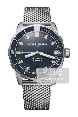 雅典表潜水系列8163-175-7MIL/93腕表