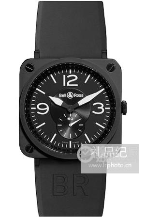 柏莱士INSTRUMENTS系列BR S BLACK MATTE CERAMIC腕表