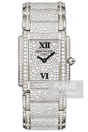 百达翡丽TWENTY~4系列4910/52G-001腕表