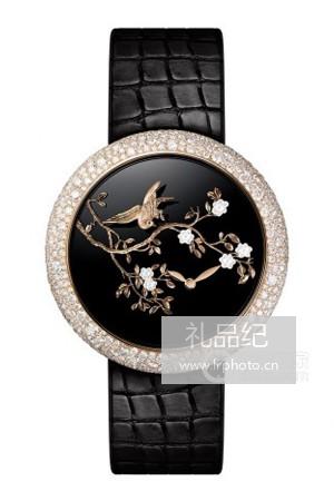 香奈儿MADEMOISELLE PRIVÉ COROMANDEL 雕金工艺 - 飞鸟腕表