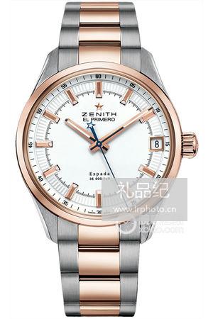 真力时EL PRIMERO系列51.2170.4650/01.M2170 间金腕表