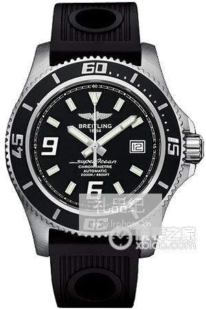 百年灵超级海洋系列A1739102.BA77(Ocean Racer海洋竞赛橡胶表带)腕表