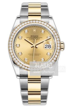 劳力士日志型系列m126283rbr-0004腕表