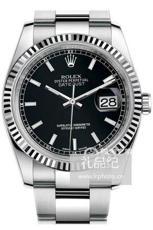劳力士日志型系列116334-黑盘腕表