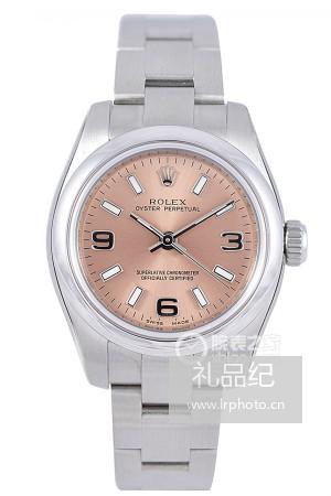 劳力士蚝式恒动系列176200-70130粉盘腕表