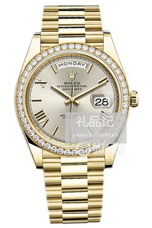 劳力士星期日历型系列228348RBR罗马盘腕表