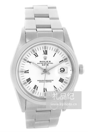 劳力士蚝式恒动系列115200 白盘罗马数字时标腕表