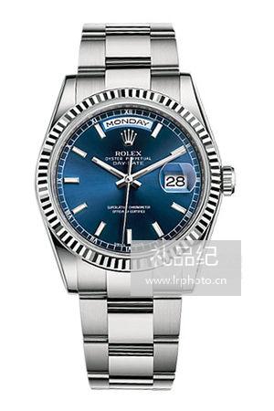 劳力士星期日历型系列118239蓝盘蚝式表带腕表