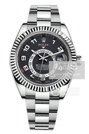 劳力士纵航者型系列326939黑盘腕表