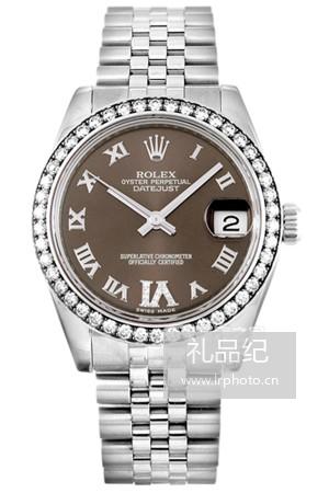 劳力士日志型系列m178384-0011 VI 咖啡色腕表