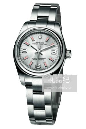 劳力士蚝式恒动系列176200 银色盘腕表