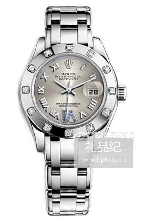 劳力士PEARLMASTER系列80319银盘腕表