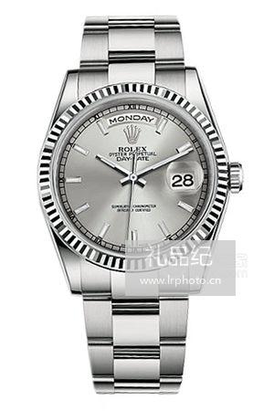 劳力士星期日历型系列118239银盘蚝式表带腕表