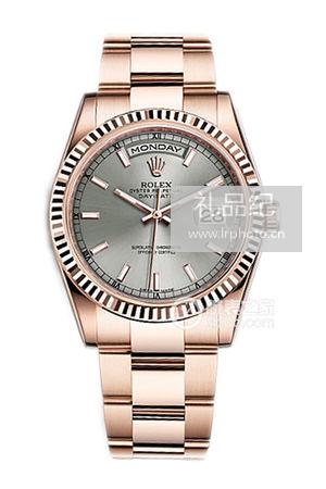 劳力士星期日历型系列118235铑白盘蚝式表带腕表