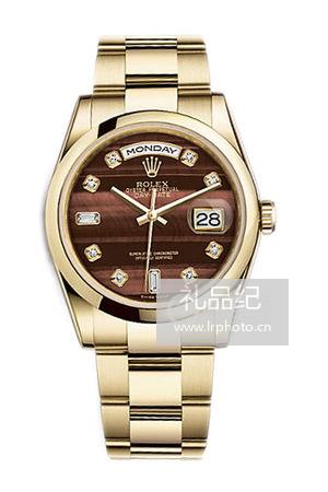 劳力士星期日历型系列118208牛眼石盘腕表