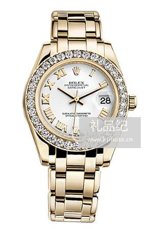 劳力士PEARLMASTER系列81298-白色表盘腕表