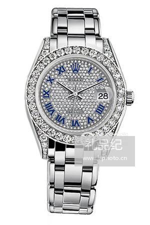 劳力士PEARLMASTER系列81159-密镶钻石表盘腕表