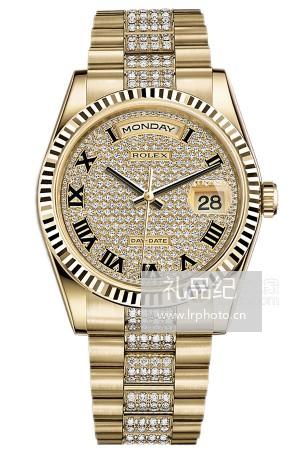 劳力士星期日历型系列m118238-0331腕表