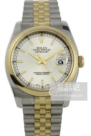 劳力士日志型系列116203银盘腕表