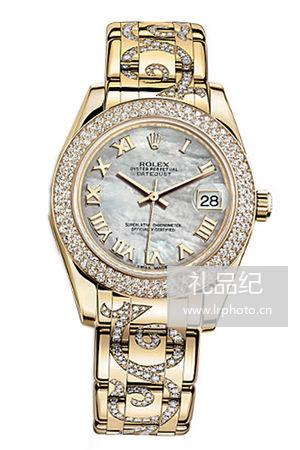 劳力士PEARLMASTER系列81338珍珠母腕表