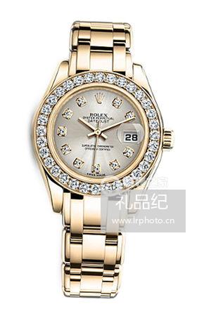 劳力士PEARLMASTER系列80298银盘腕表