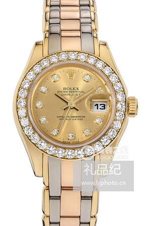 劳力士PEARLMASTER系列80298 香槟色表盘腕表