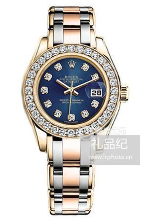 劳力士PEARLMASTER系列80298-蓝色表盘腕表