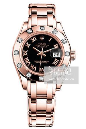劳力士PEARLMASTER系列80315黑色表盘腕表
